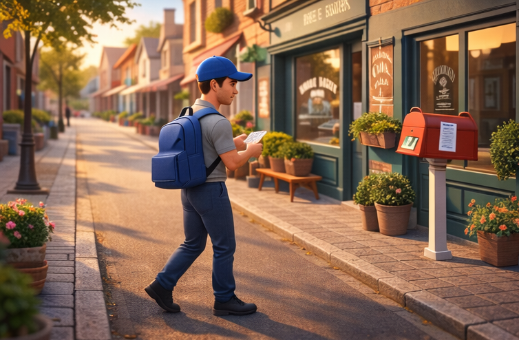 Repartidor T-Volanteo en acción